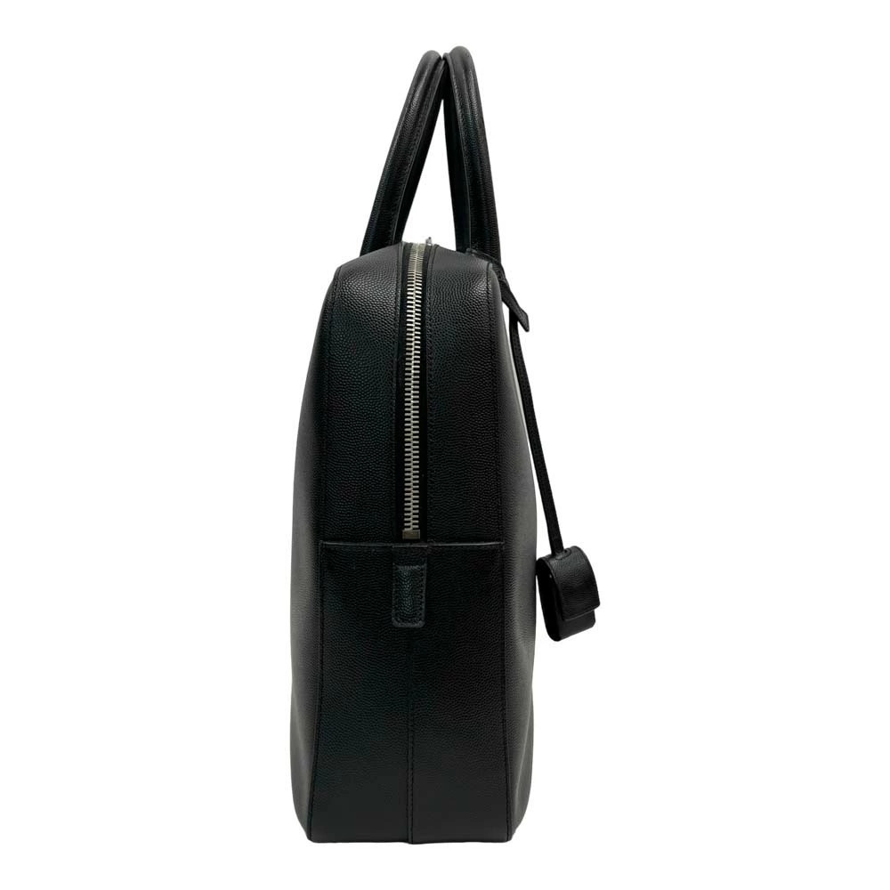 Saint Laurent Business Bag Leather Black Shoulder Handbag - Picture 5 of 10